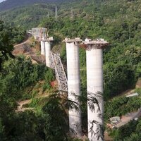 North India railway bridge collapse leaves 23 workers dead logo 